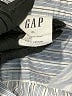 Gap 100% Cotton Stripes Blue Long Sleeve Button-Down Shirt Size XL - photo 7