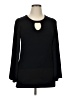 One One Black Long Sleeve Blouse Size EU 46 / US 16 - photo 1