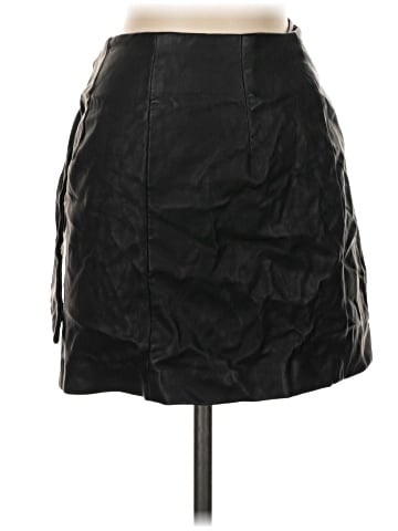 Topshop Faux Leather Skirt (view 1)