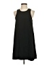 Tildon 100% Polyester Solid Black Casual Dress Size XS - photo 1