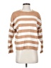Industry Stripes Tan Pullover Sweater Size S - photo 1