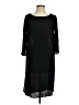 Ella Moss Solid Black Casual Dress Size S - photo 1
