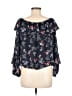 Sanctuary 100% Polyester Black 3/4 Sleeve Blouse Size L - photo 2