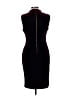 Calvin Klein Solid Black Burgundy Cocktail Dress Size 12 - photo 2