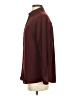 Express Solid Burgundy Long Sleeve Button-Down Shirt Size XXS - photo 5