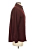 Express Solid Burgundy Long Sleeve Button-Down Shirt Size XXS - photo 4