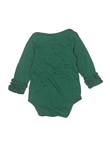 Ruffle Butts Long Sleeve Onesie (view 2)