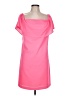 Charles Henry Solid Pink Cocktail Dress Size XL (estimated) - photo 1