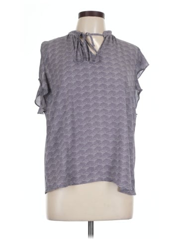 Ann Taylor Factory Short Sleeve Blouse (view 1)