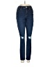 Express Hearts Blue Jeans Size 4R - photo 1