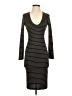 Zara Stripes Black Casual Dress Size S - photo 1