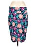 Lularoe Print Teal Casual Skirt Size L - photo 2