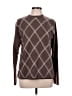 Taylor Argyle Brown Pullover Sweater Size L (estimated) - photo 1