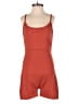 Shein Solid Orange Romper Size 4 - photo 1