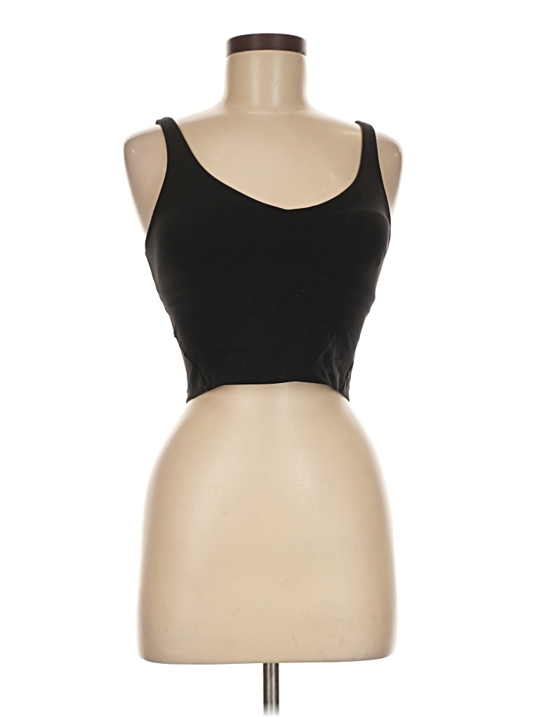 Pre-owned Lululemon Athletica Sports Bra In Black