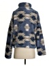 Thread & Supply 100% Polyester Tie-dye Blue Pullover Sweater Size S - photo 2