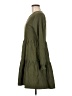Unbranded Solid Green Casual Dress Size M - photo 5