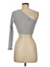 Shein Silver 3/4 Sleeve T-Shirt Size 6 - photo 2
