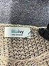 Bluivy Metallic Tan Pullover Sweater Size Sm - Med - photo 7