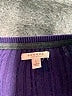 SONOMA life + style 100% Cotton Purple Pullover Sweater Size L - photo 7