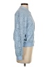 Forever 21 100% Nylon Paisley Blue Jacket Size S - photo 4