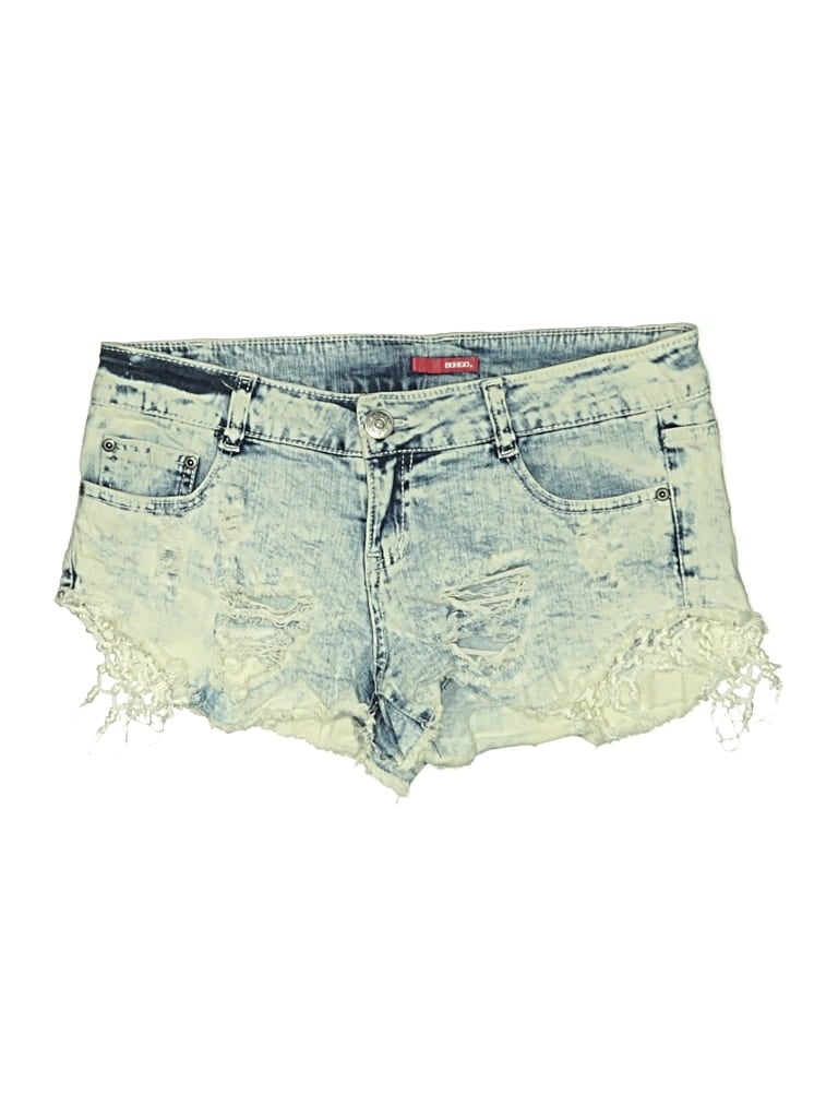 Pre-owned Bongo Denim Shorts In Blue