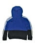 Adidas Blue Zip Up Hoodie Size 8 - photo 2