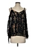 Love Sam Black 3/4 Sleeve Blouse Size S - photo 1