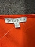 See and Be Seen Orange Short Sleeve Blouse Size S - photo 7