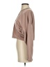 Essue 100% Polyester Tan Long Sleeve Blouse Size S - photo 5