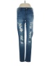 PacSun Hearts Blue Jeans Size 25 waist - photo 1