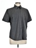 Reed Krakoff Solid Gray Short Sleeve Button-Down Shirt Size 12 - photo 1