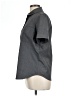 Reed Krakoff Solid Gray Short Sleeve Button-Down Shirt Size 12 - photo 5