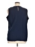 Alex Marie 100% Polyester Blue Sleeveless Blouse Size XL - photo 2