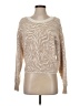 Pilcro Animal Print Tan Pullover Sweater Size S - photo 1
