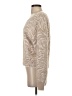 Pilcro Animal Print Tan Pullover Sweater Size S - photo 5