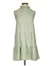Assorted Brands Solid Green Casual Dress Size S - photo 1