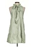 Assorted Brands Solid Green Casual Dress Size S - photo 2