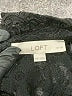 Ann Taylor LOFT Black Long Sleeve Top Size XS - photo 7