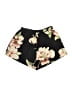 Zaful Floral Black Shorts Size M - photo 1