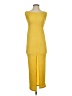 Shein Yellow Cocktail Dress Size 4 - photo 1