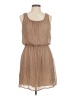 Speechless 100% Polyester Tan Casual Dress Size M - photo 1