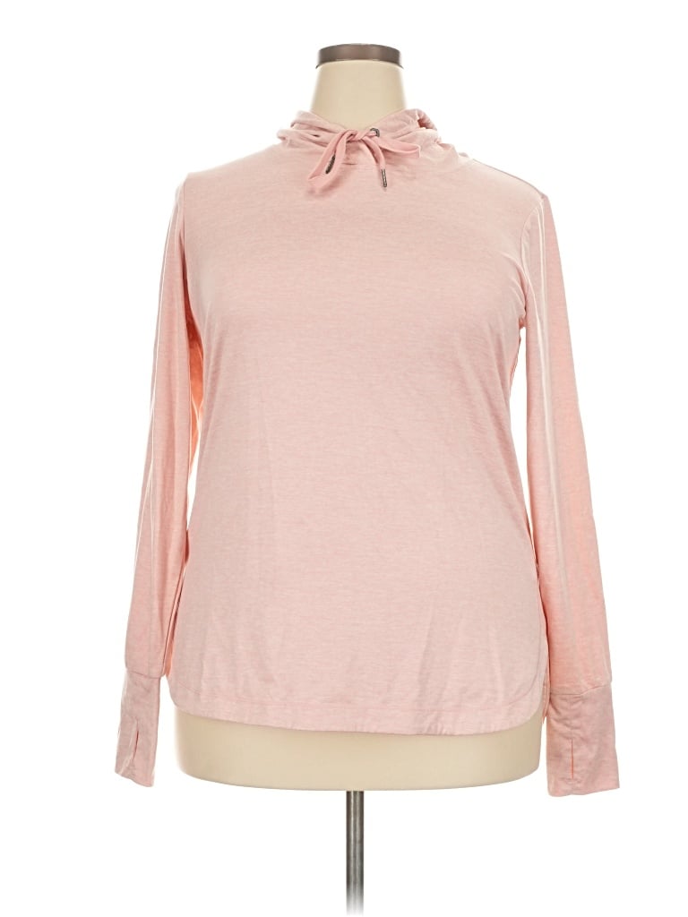 Pre-owned Gaiam Sweatshirt In Pink