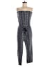 Ambiance Graphic Blue Jumpsuit Size L - photo 1
