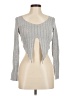 Shein Gray Long Sleeve Top Size 6 - photo 1