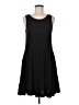 VIISHOW Solid Black Casual Dress Size M - photo 1