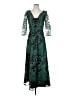 JS Collections 100% Polyester Green Cocktail Dress Size 2 - photo 1