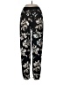 Assorted Brands Floral Black Casual Pants Size L - photo 1
