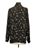 Primark 100% Polyester Print Green Long Sleeve Blouse Size 4 - photo 2