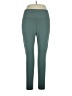 Reebok Solid Green Active Pants Size XL - photo 1